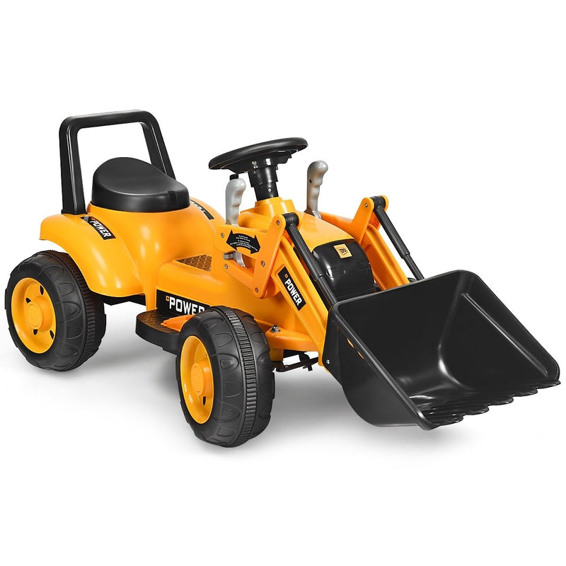 6V Battery Powered Kids Ride On Excavator - Relaxacare