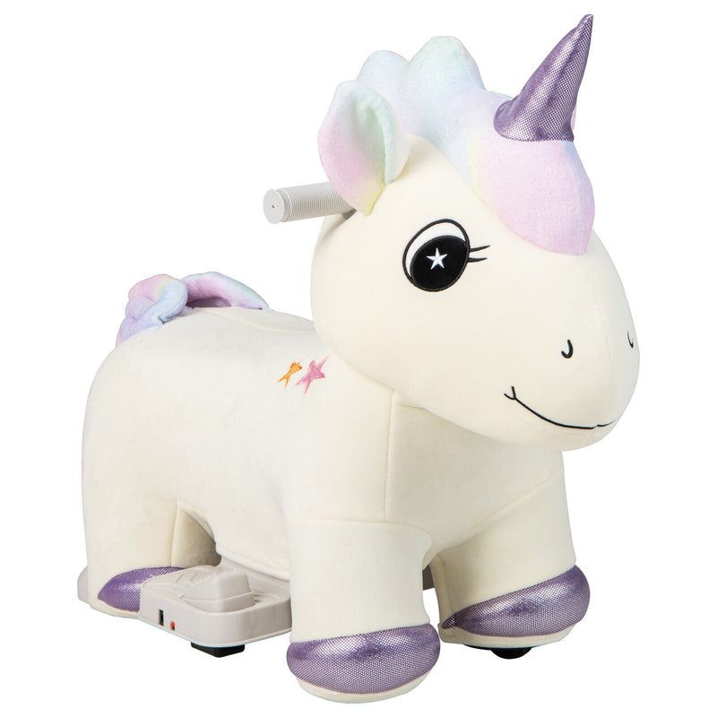 6V Electric Animal Ride On Toy with Music and Handlebars - Relaxacare