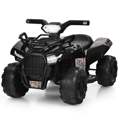 6V Kids ATV Quad Electric Ride On Car with LED Light and MP3 - Relaxacare