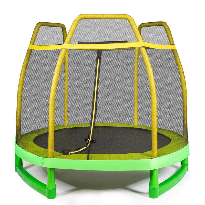 7 Feet Kids Recreational Bounce Jumper Trampoline - Relaxacare