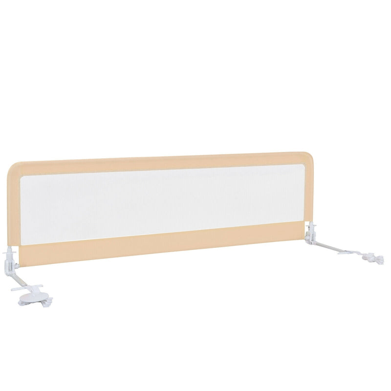 71 Inch Extra Long Swing Down Bed Guardrail with Safety Straps - Relaxacare