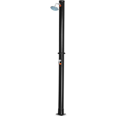 7.2 FT Solar Heated Hot/Cold Shower Spa w/ Base-5.5 Gallon - Relaxacare