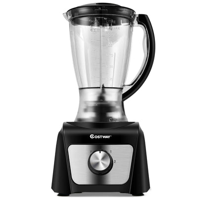 8 Cup Food Processor 500W Variable Speed Blender Chopper with 3 Blades - Relaxacare