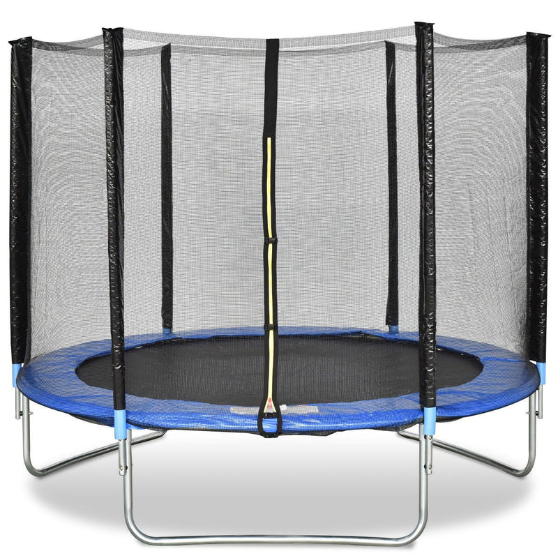 8 feet Safety Jumping Round Trampoline with Spring Safety Pad - Relaxacare