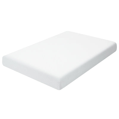 8 Inch Foam Medium Firm Mattress with Jacquard Cover-Twin Size - Relaxacare