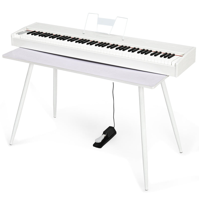 Costway 88 Key Full Size Electric Piano Keyboard with Stand 3