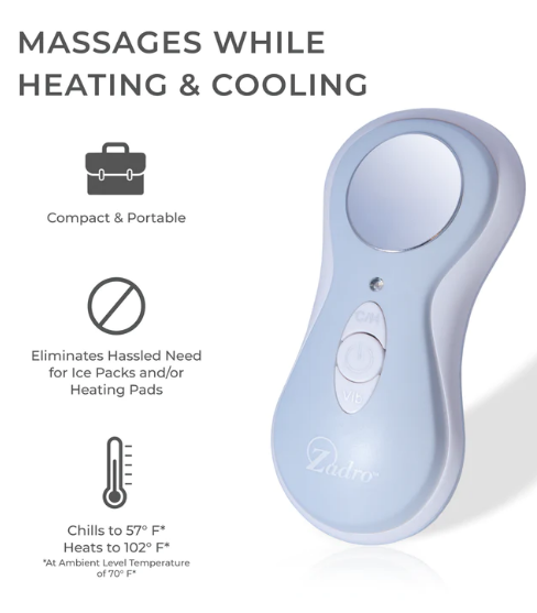 Clearance - Open Box - Zadro Health Solutions Portable Hot & Cold Massager