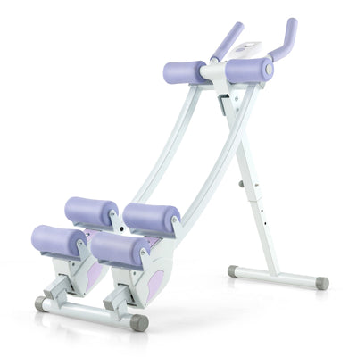 Ab Machine with LCD Monitor and 4 Adjustable Heights - Relaxacare