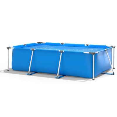 Above Ground Swimming Pool with Pool Cover-Blue - Relaxacare