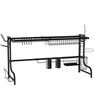 Adjustable Dish Drainer Kitchen Organizer - Relaxacare
