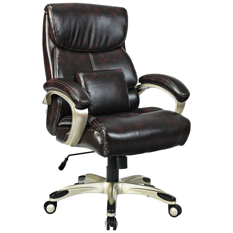 Adjustable Executive Office Recliner Chair with High Back and Lumbar Support - Relaxacare