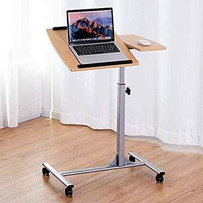 Adjustable Laptop Desk With Stand Holder And Wheels - Relaxacare