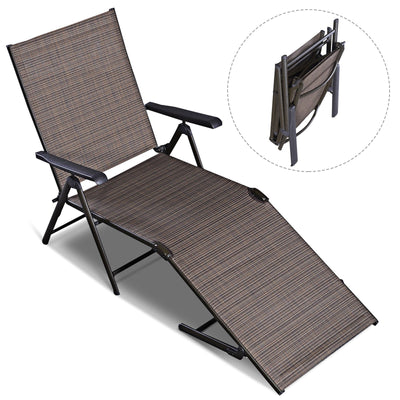 Adjustable outdoor patio pool chaise lounge - Relaxacare