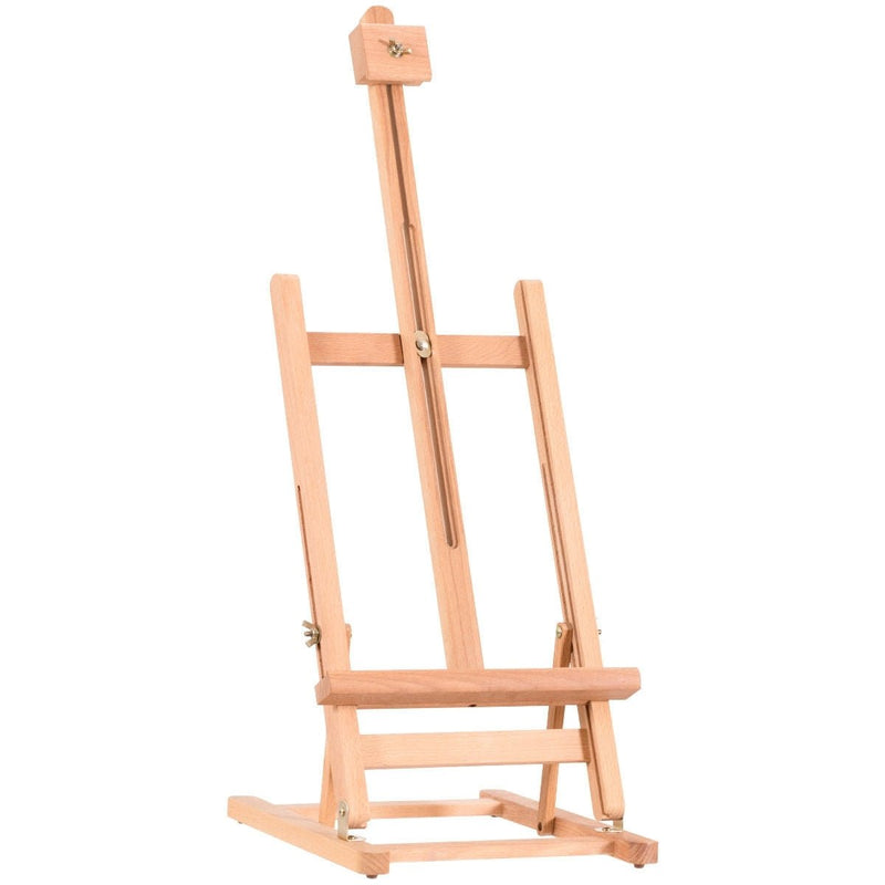 Adjustable Portable Wood Tabletop Easel H-Frame for Artist Painting Display - Relaxacare