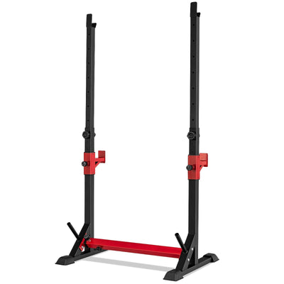 Adjustable Squat Rack Stand Multi-function Barbell Rack Home Gym Fitness - Relaxacare