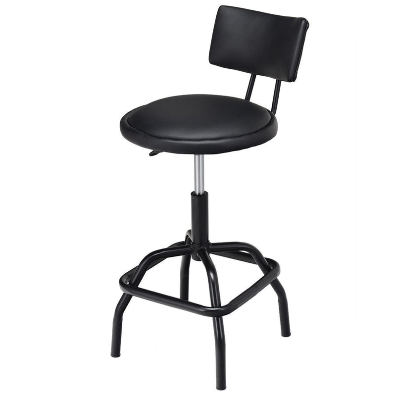 Adjustable Swivel Vintage PU Leather Bar Stool - Relaxacare