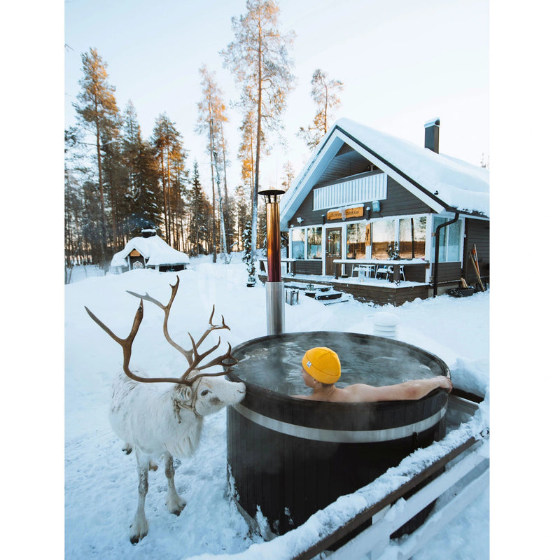 ALMOST HEAVEN - Barrel Soak Tub - Comfort Red Cedar - Relaxacare