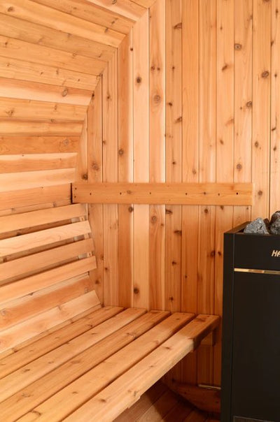 ALMOST HEAVEN - Essex - 4 Person Outdoor Barrel Sauna - Relaxacare