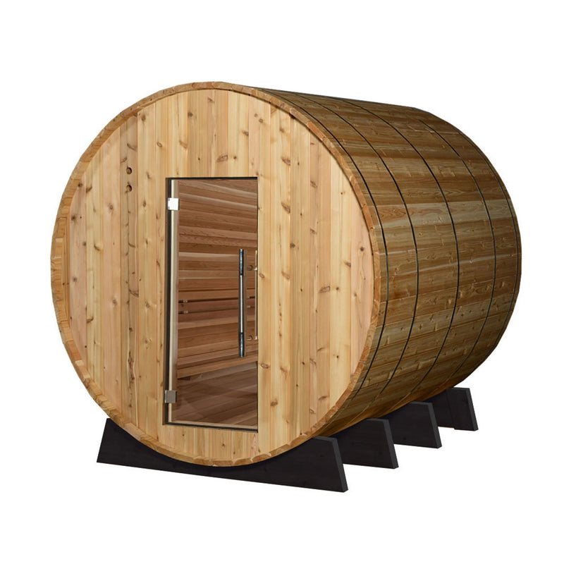 ALMOST HEAVEN - Lewisburg - 6-8 Person Barrel Sauna - Relaxacare