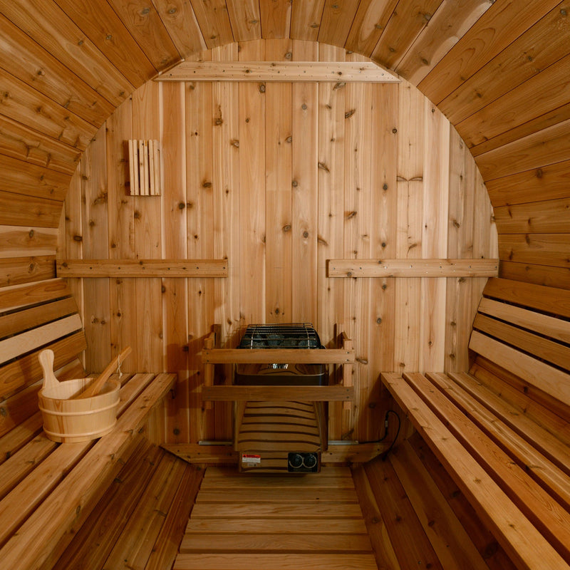 ALMOST HEAVEN - Lewisburg - 6-8 Person Barrel Sauna - Relaxacare