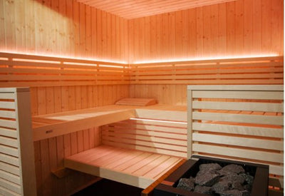 ALMOST HEAVEN - Nordic 6-Person Indoor Traditional Sauna - Relaxacare