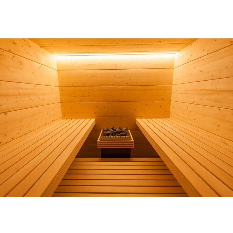 ALMOST HEAVEN - Olympus - 8 Person Traditional Sauna - Luxury Series - Relaxacare