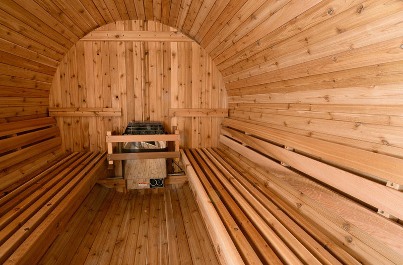 ALMOST HEAVEN - Shenandoah - 10 Person Outdoor Barrel Sauna - Relaxacare