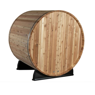 ALMOST HEAVEN - Watoga - 6x5 Classic Barrel 4 Person Outdoor Sauna - Relaxacare