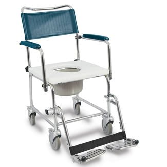 AMG - Euro Commode - Drop Arm - Pail Compatible - Relaxacare