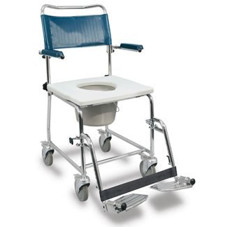 AMG - Euro Commode - Flip Arm - Pail Compatible - Relaxacare