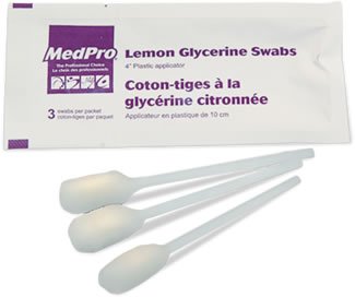 AMG - Lemon Glycerine Swabs - Relaxacare