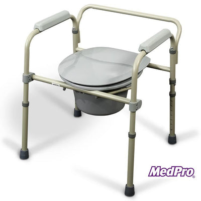 AMG - MedPro Defense Folding Commode - Relaxacare