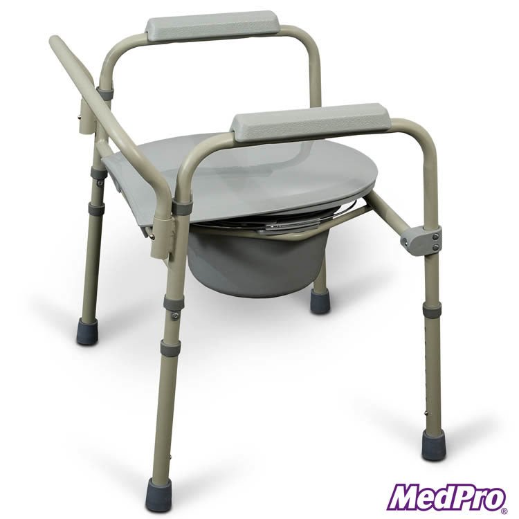 AMG - MedPro Defense Folding Commode - Relaxacare
