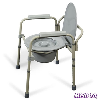 AMG - MedPro Defense Folding Commode - Relaxacare