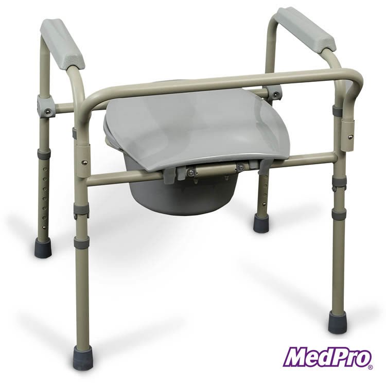 AMG - MedPro Defense Folding Commode - Relaxacare