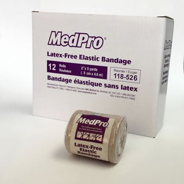 AMG - MedPro Elastic Bandages Latex Free (12 rolls per box) - Relaxacare