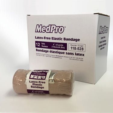 AMG - MedPro Elastic Bandages Latex Free (12 rolls per box) - Relaxacare
