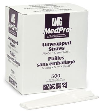 AMG - MedPro Flex Straws (500/box - 20 box/case) - Relaxacare