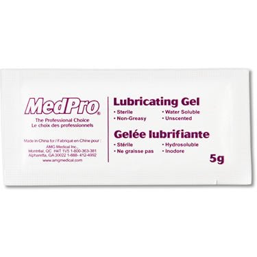 AMG - MedPro Lubricating Gel Sachet (per box) - Relaxacare