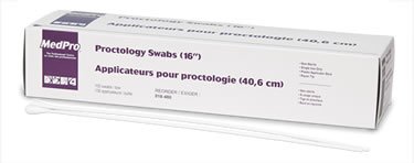 AMG - MedPro Proctology Swabs, 16 inch - Non-sterile - Relaxacare