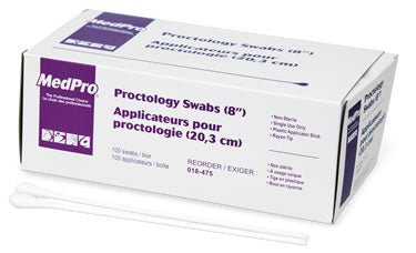 AMG - MedPro Proctology Swabs, 8 inch - Non-sterile - Relaxacare