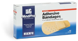 AMG - MedPro Sterilized Plastic Bandages (100 per box) - Relaxacare