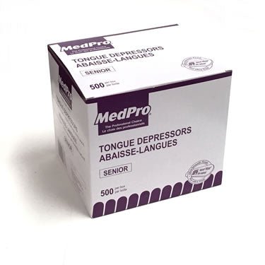AMG - MedPro Tongue Depressors (500 / box, 10 bx/case) - Relaxacare