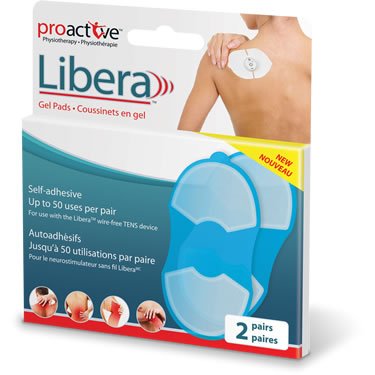 AMG - Proactive Libera Gel Pads (2 pair/set) - Relaxacare