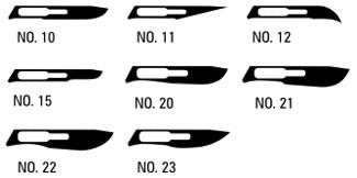 AMG - Scalpel Blades, Carbon Steel - Relaxacare