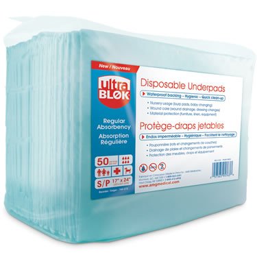 AMG - Ultra-Blok Disposable Underpads - Relaxacare