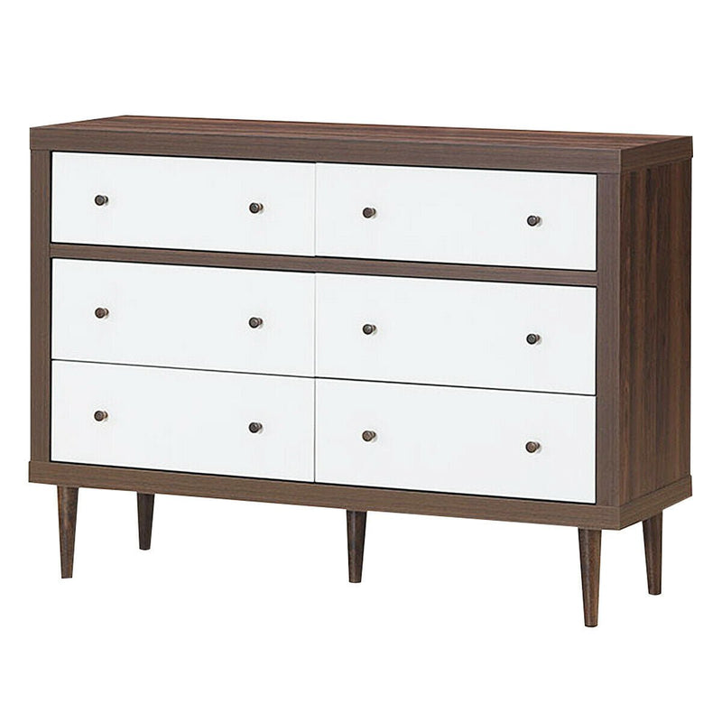 Antique-Style Free-Standing Dresser with 6 Drawers - Relaxacare