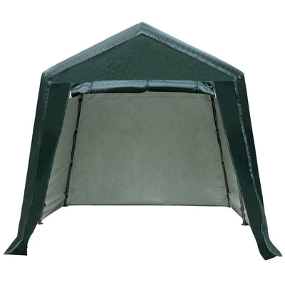 -backordered Feb 2023-8 x 14 Feet Patio Car Tent Carport Storage Shelter Shed Canopy - Relaxacare