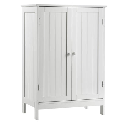 Bathroom Floor Storage Double Door Cupboard Cabinet - Relaxacare