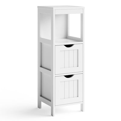 Bathroom Multifunctional Storage Floor Cabinet with 2 Drawers - Relaxacare